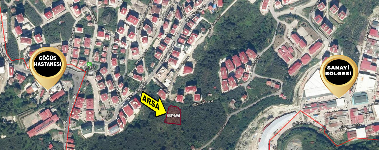 GEDİKKAYA MAH İMARLI DENİZ MANZARALI ARSA